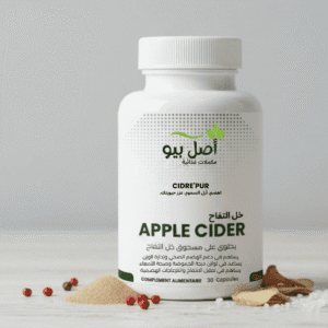 Gélules de vinaigre de cidre Cidre'Pur, la meilleure solution à acheter au Maroc pour la digestion.