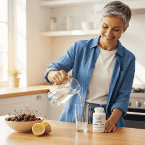 Flacon de Gout'Calm, complément acide urique naturel Maroc.