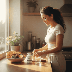 Pilulier de MoriVital, le meilleur complément pour acheter du moringa bio au Maroc.