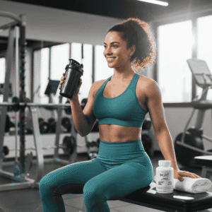 Flacon de LadyProt, la solution pour acheter protéine prise de masse femme Maroc.