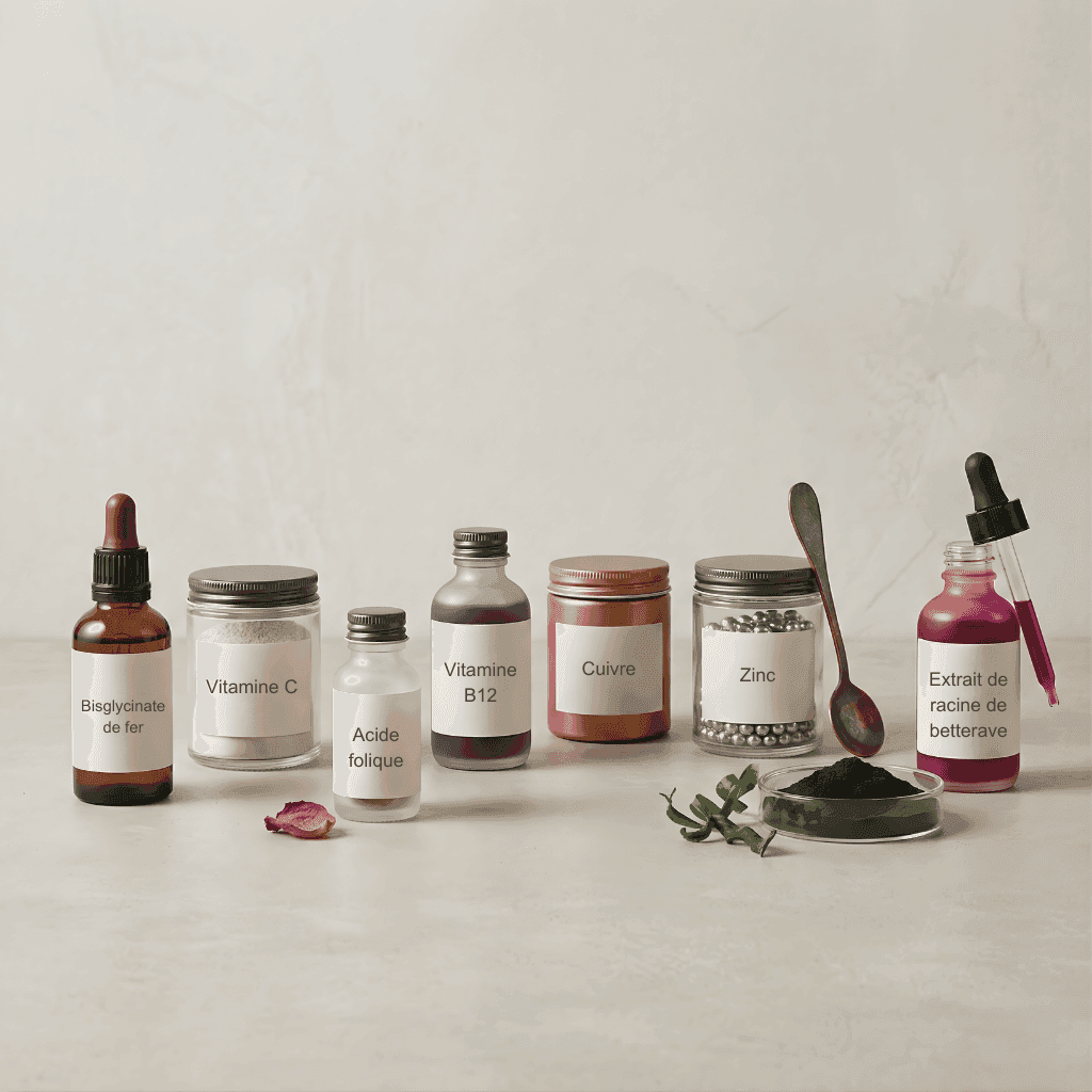 HemoBoost - complément fer bio Élégant pour soutien vitalité - 60Capsules HemoBoost - complément fer bio Élégant pour soutien vitalité - 60Capsules