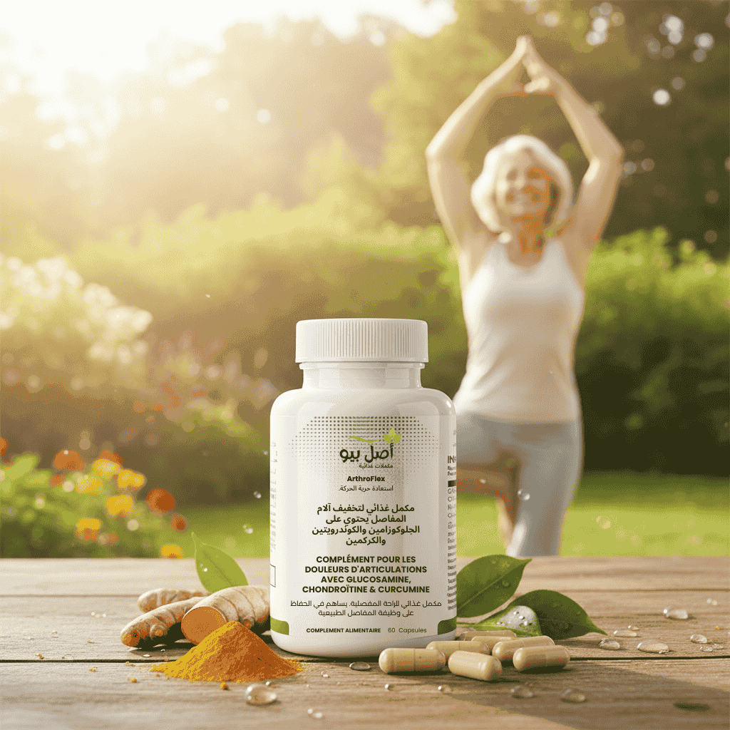 ArthroFlex - Complément pour les douleurs d'Articulations Populaire pour votre souplesse - 60 Capsules