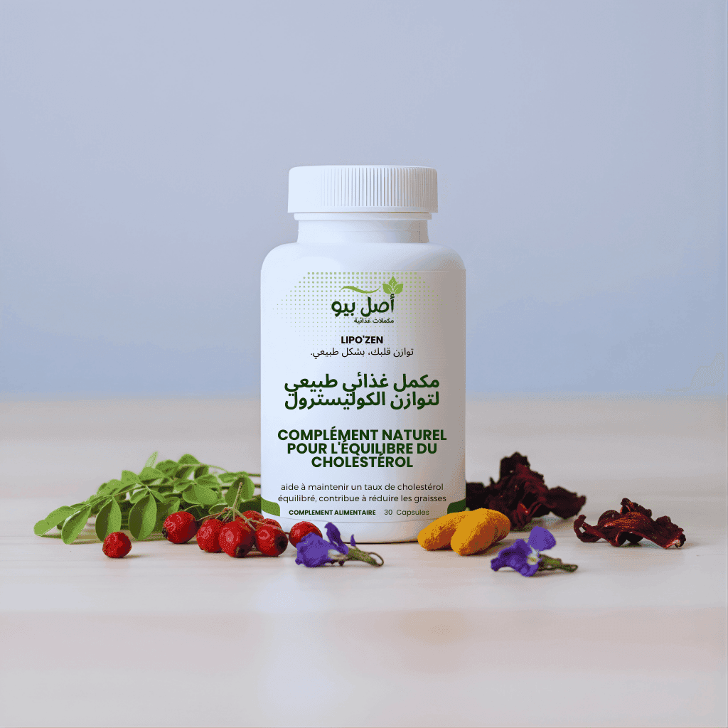 Lipo'Zen - Équilibre du Cholestérol Sensationnel pour le confort cardiaque - 30 Capsules