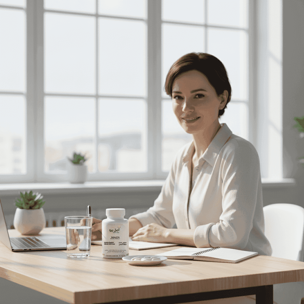 Reine D'Or - gelée royale bio digne pour le tonus - 30 Capsules Reine D'Or - gelée royale bio digne pour le tonus - 30 Capsules