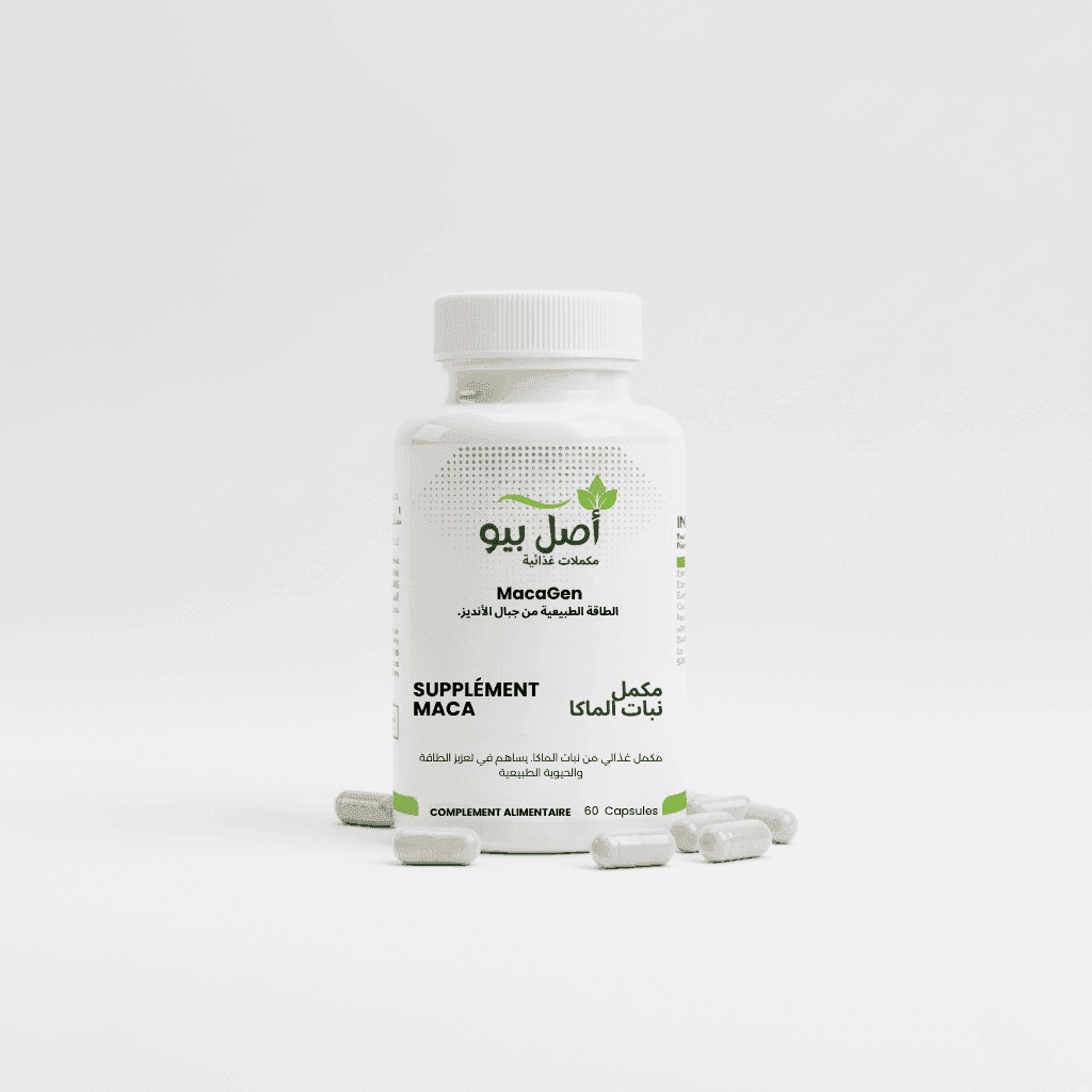 MacaGen - Maca bio Pouvoir pour vitalité naturelle - 60 Capsules MacaGen - Maca bio Pouvoir pour vitalité naturelle - 60 Capsules