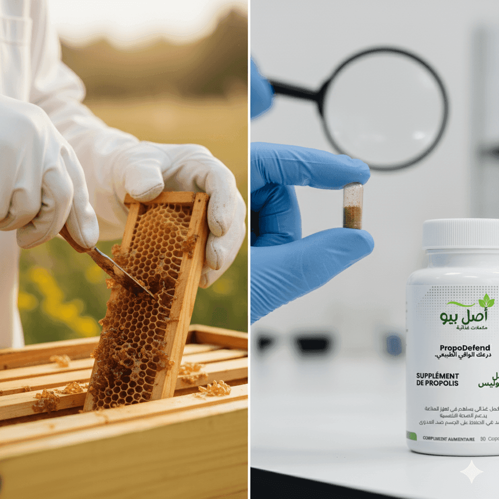 PropoDefend - propolis bio brillant pour le tonus - 30 Capsules PropoDefend - propolis bio brillant pour le tonus - 30 Capsules