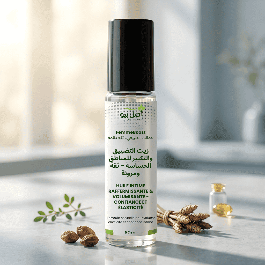 FemmeBoost - Huile Intime Raffermissante Digne pour galbe intense - 50ml
