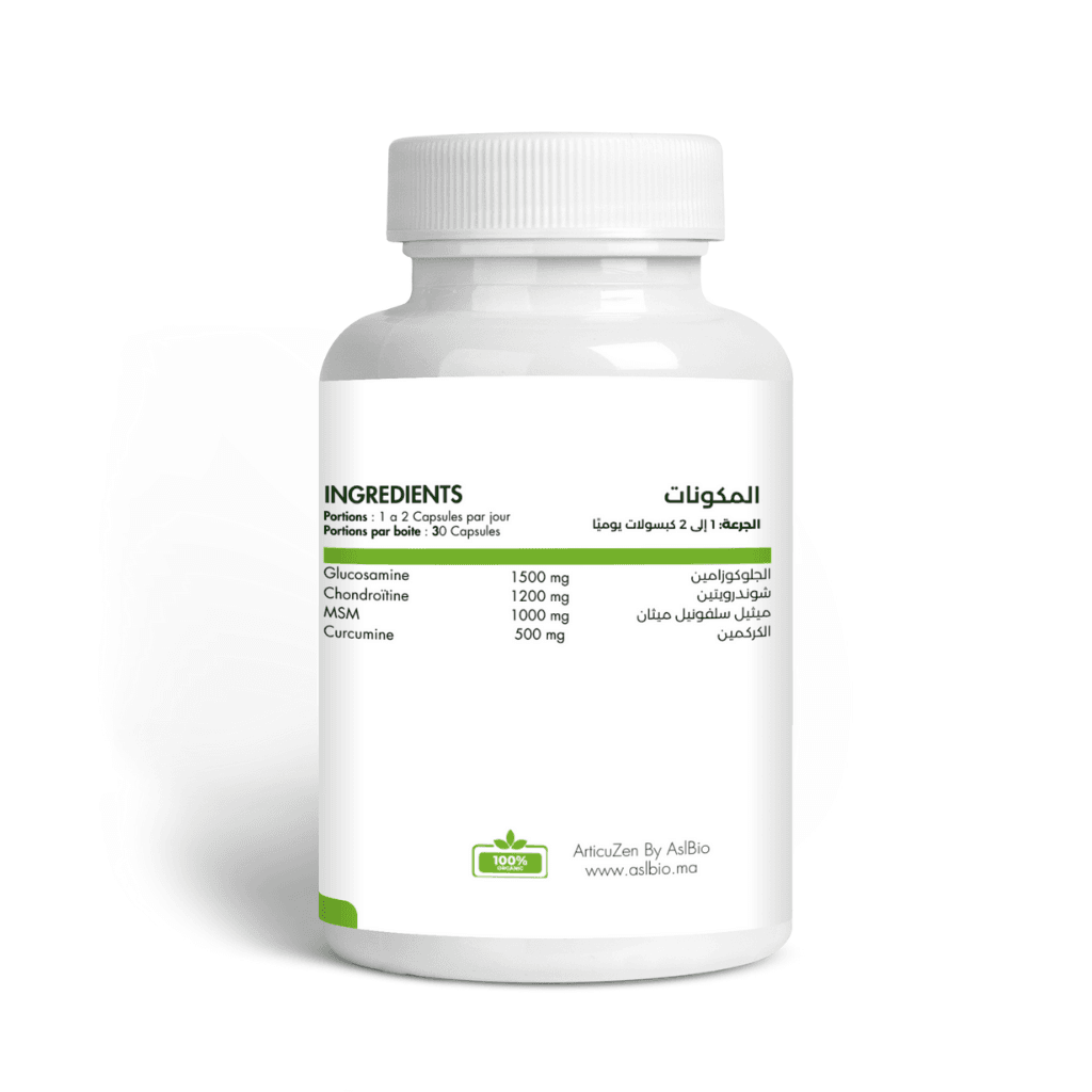 ArticuZen - complément pour la douleur articulaire Digne pour le confort - 30 Capsules ArticuZen - complément pour la douleur articulaire Digne pour le confort - 30 Capsules