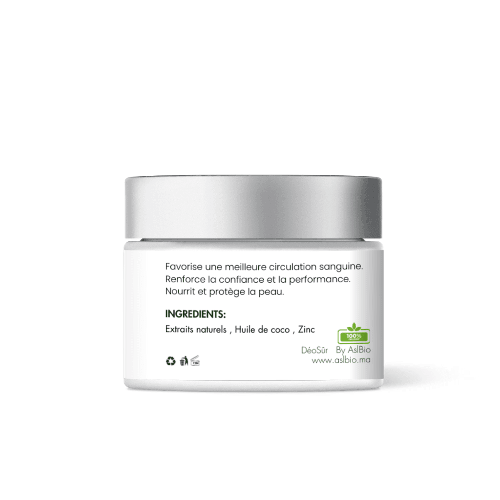 DéoSûr - Crème Déodorante Naturelle Généreux pour fraîcheur durable - 50ml DéoSûr - Crème Déodorante Naturelle Généreux pour fraîcheur durable - 50ml