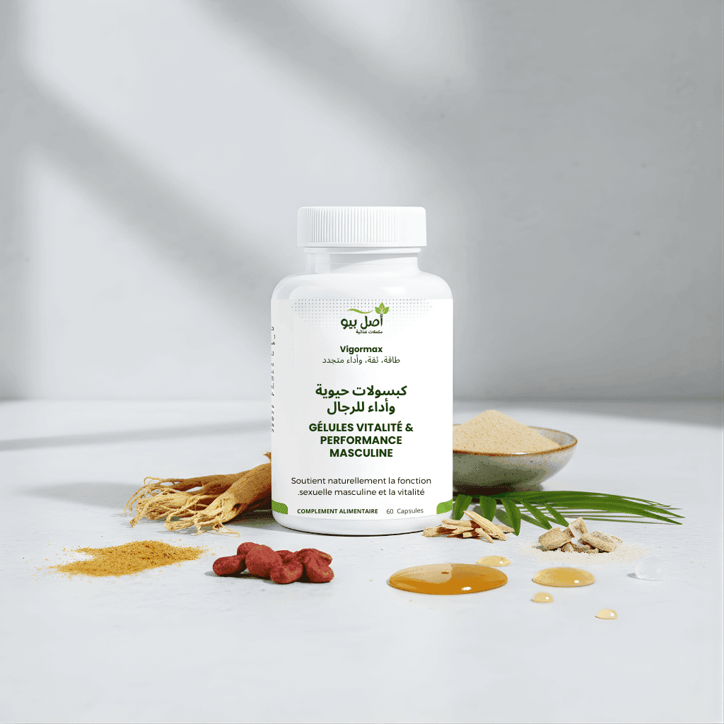 Vigormax - Gélules Vitalité & Performance Masculine Inoubliable pour tonus quotidien - 60 Gélules