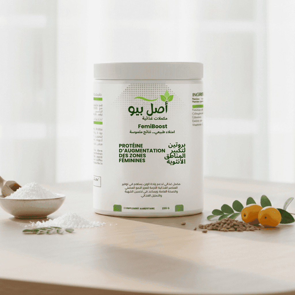 FemiBoost - Protéine d’Augmentation des Zones Féminines Splendide pour vos courbes - 250g