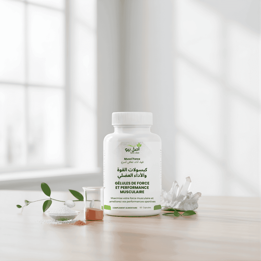 Muscl'Force - Gélules de Force et Performance Musculaire Victorieux pour votre tonus - 60 Capsules