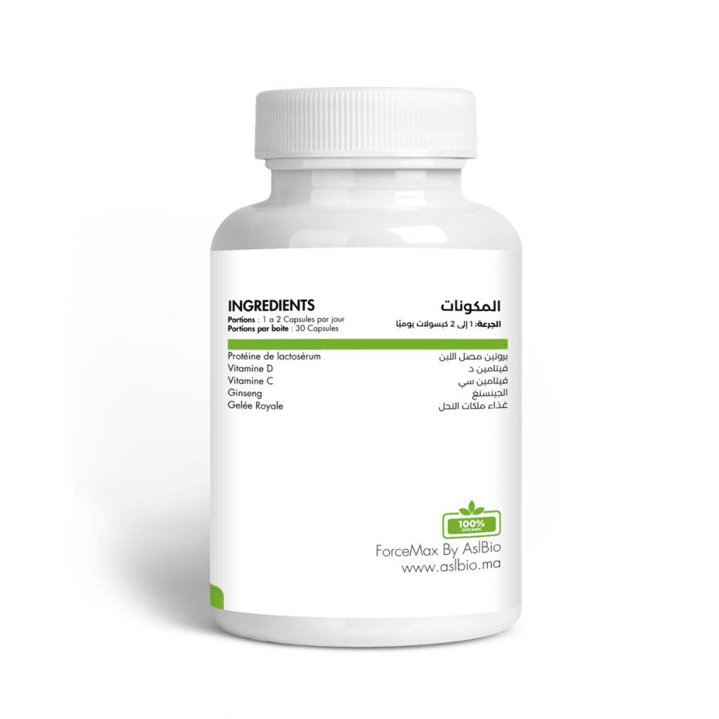 ForceMax - Booster de Force Musculaire Puissant pour la masse - 30 Capsules ForceMax - Booster de Force Musculaire Puissant pour la masse - 30 Capsules