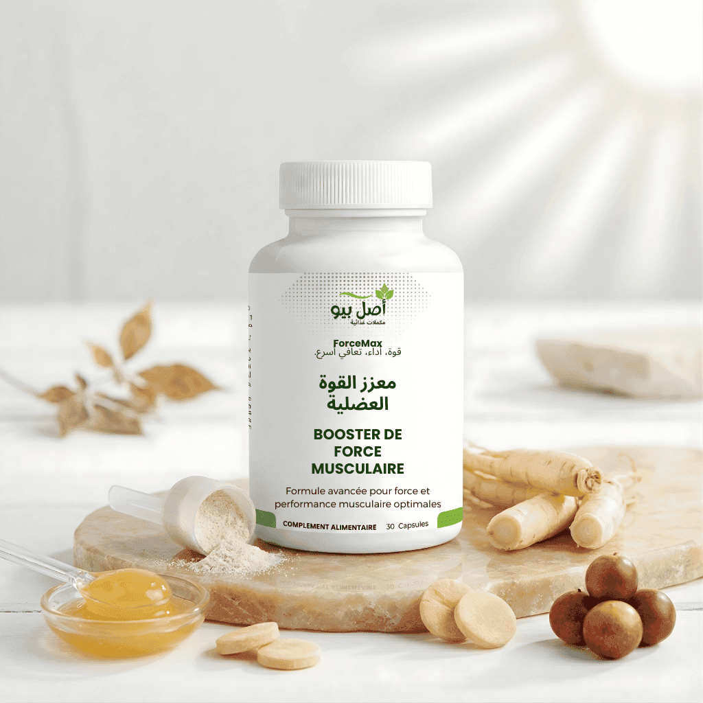 ForceMax - Booster de Force Musculaire Puissant pour la masse - 30 Capsules