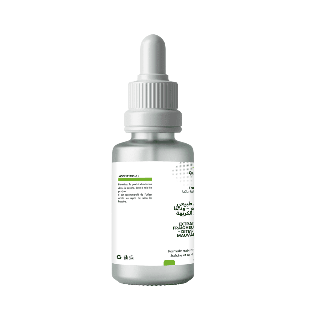 Fraîcheur - Extrait Naturel Fraîcheur de Bouche Efficace pour haleine fraîche - 15ml Fraîcheur - Extrait Naturel Fraîcheur de Bouche Efficace pour haleine fraîche - 15ml