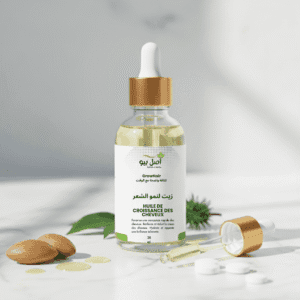 GrowHair - Huile de Croissance des Cheveu Captivant pour volume intense - 30ml