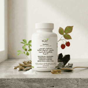 Équilibra - Soutien de l’Équilibre Hormonal Féminin Émotionnel pour cycle serein - 60 Capsules