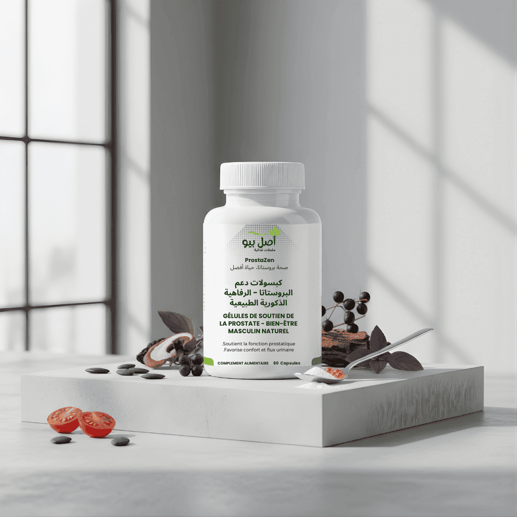 ProstaZen - Gélules de Soutien de la Prostate Clair pour l'équilibre masculin - 60 Capsules