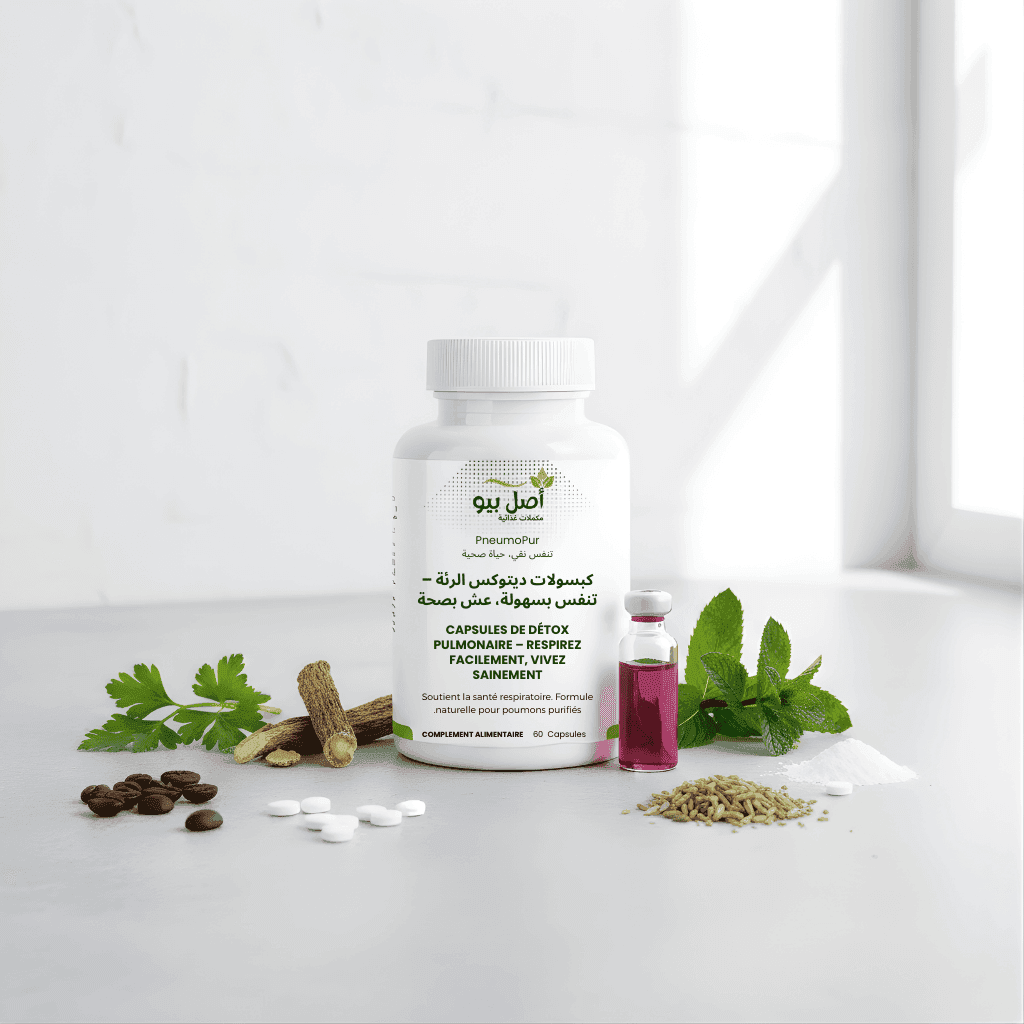 PneumoPur - Capsules de Détox Pulmonaire Sensationnel pour le confort respiratoire - 60 Capsules
