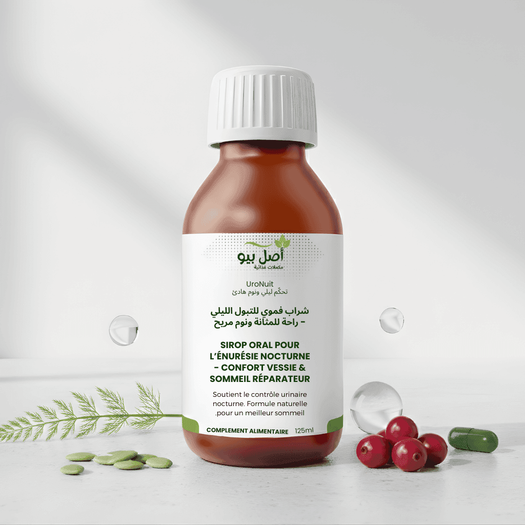 UroNuit - Sirop Oral pour l’Énurésie Nocturne Sensationnel pour le confort - 125ml