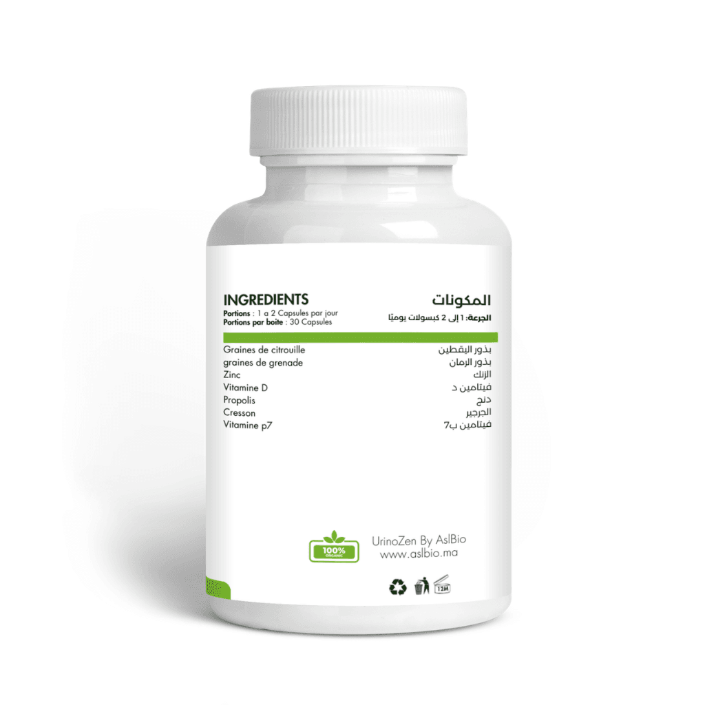 UrinoZen - Soutien Avancé des Voies Urinaires Efficace pour le confort - 60Capsules UrinoZen - Soutien Avancé des Voies Urinaires Efficace pour le confort - 60Capsules